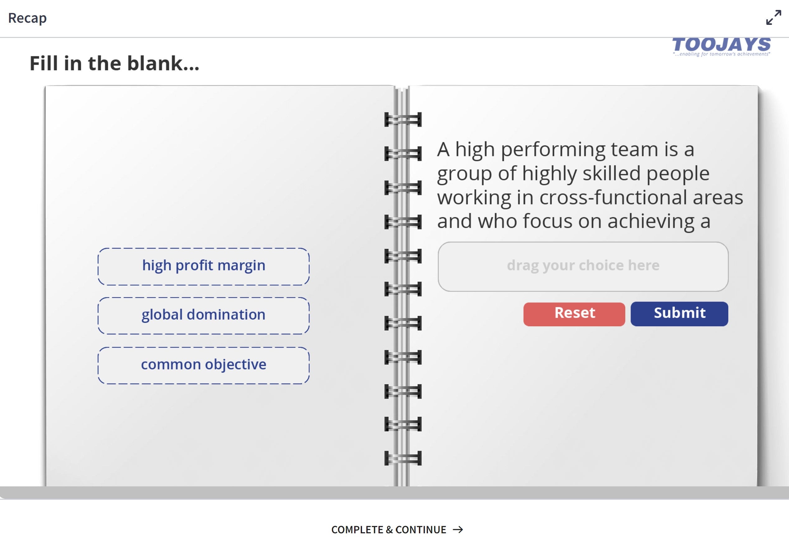 Develop High Performing Teams