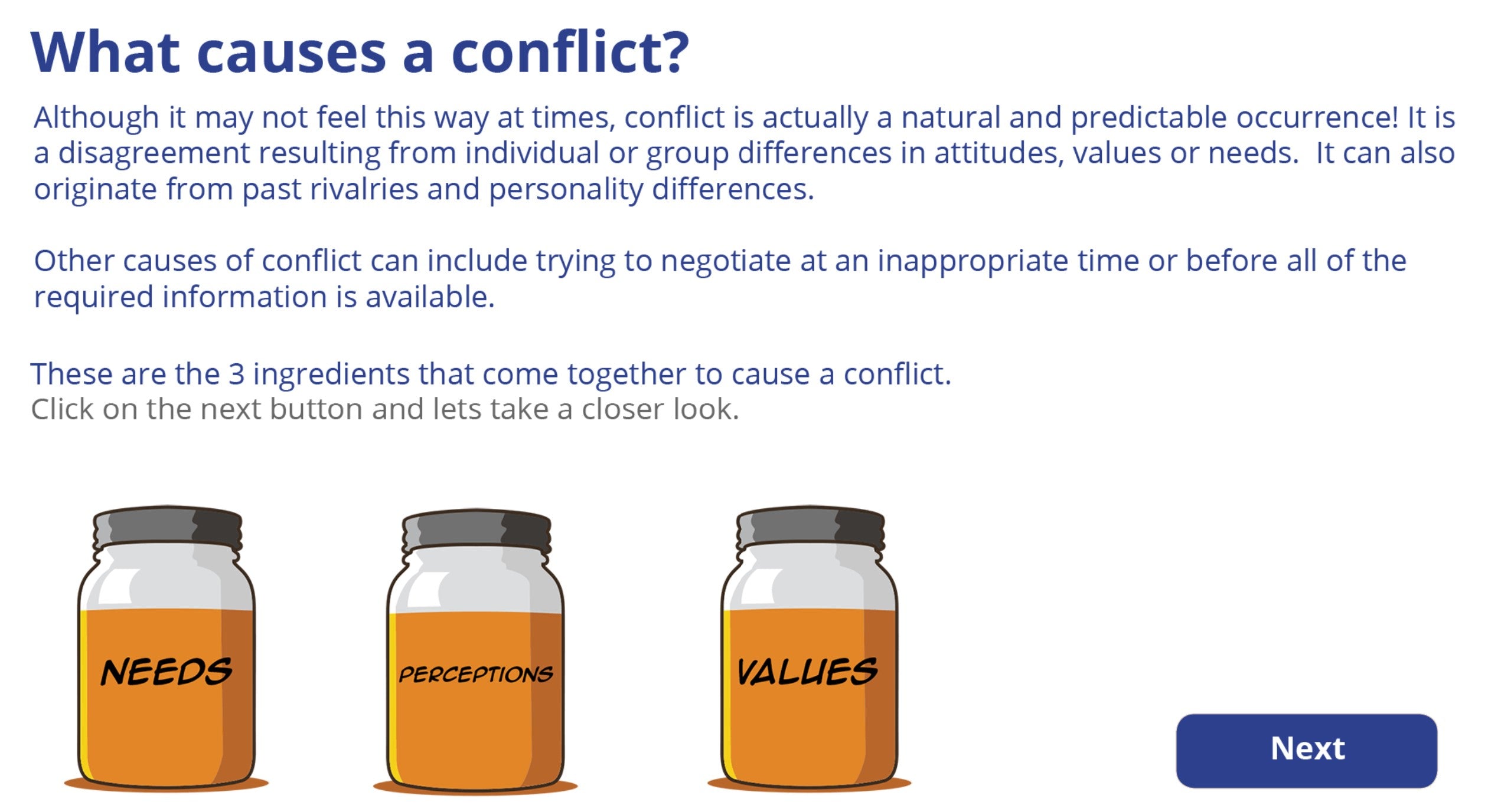 Conflict Management