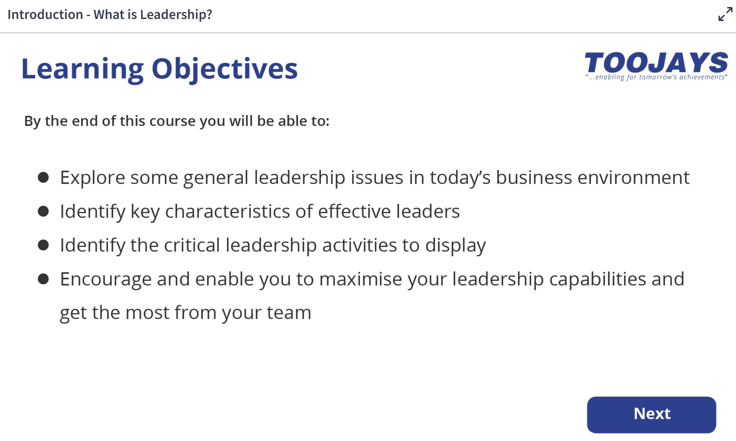 An Introduction to Leadership Development Skills