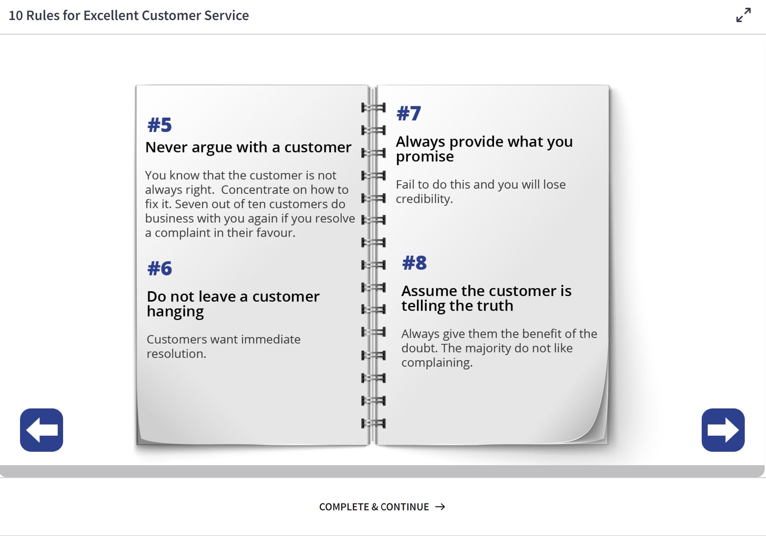 Customer Service Skills