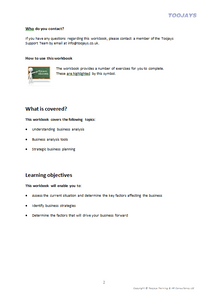 Business Awareness - Skills Development Workbook