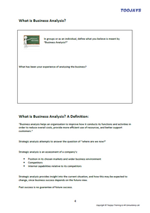 Business Awareness - Skills Development Workbook