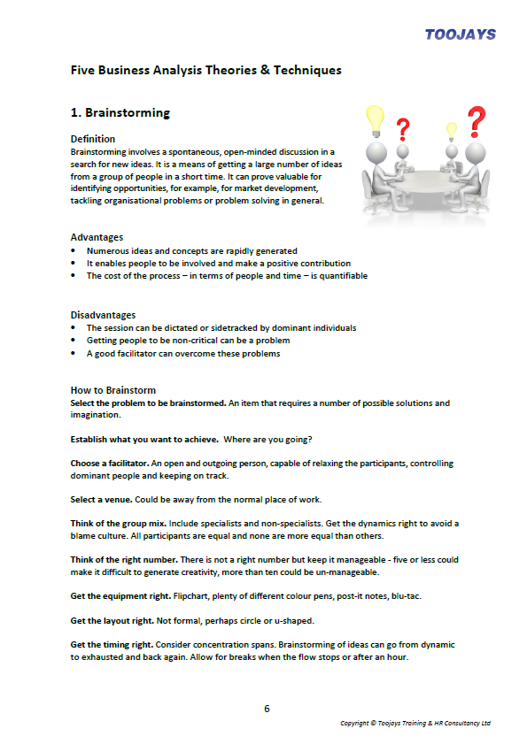 Business Awareness - Skills Development Workbook