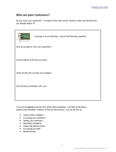 Customer Service Skills - Skills Development Workbook