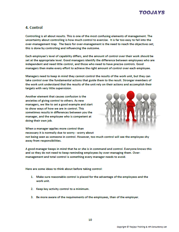 Delegating Skills - Skills Development Workbook