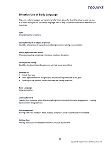 Effective Meetings - Skills Development Workbook