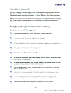 Employee Engagement - Skills Development Workbook