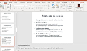 Interview Skills  - Training Workshop Pack