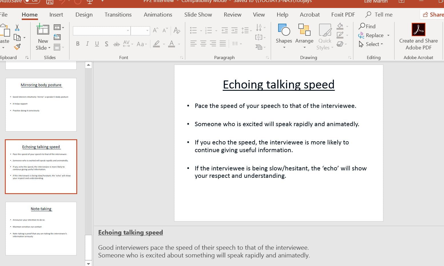 Interview Skills  - Training Workshop Pack