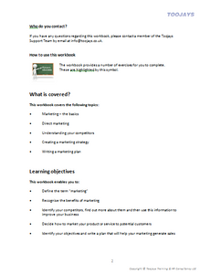 Effective Marketing Skills - Skills Development Workbook