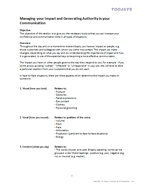 Receptionist Skills - Skills Development Workbook
