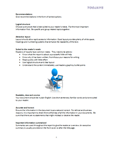 Report Writing Skills - Skills Development Workbook