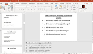 Sales Skills - Training Workshop Pack